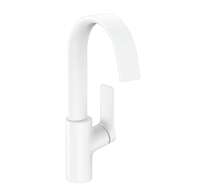 Hansgrohe Vivenis - Umyvadlová baterie 210, s otočným výtokem, EcoSmart, matná bílá 75032700