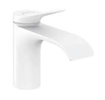 Hansgrohe Vivenis - Umyvadlová baterie 80, s výpustí, EcoSmart, matná bílá 75010700