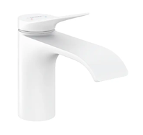 Hansgrohe Vivenis - Umyvadlová baterie 80, s výpustí, EcoSmart, matná bílá 75010700