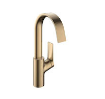 Hansgrohe Vivenis - Umyvadlová baterie s výpustí a otočným výtokem, EcoSmart, kartáčovaný bronz 75030140
