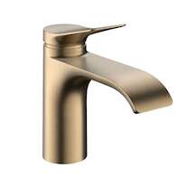 Hansgrohe Vivenis - Umyvadlová baterie s výpustí, EcoSmart, CoolStart, kartáčovaný bronz 75014140