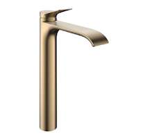 Hansgrohe Vivenis - Umyvadlová baterie s výpustí, EcoSmart, CoolStart, kartáčovaný bronz 75044140