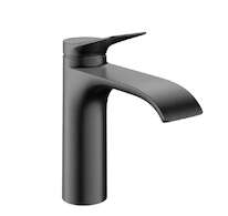 Hansgrohe Vivenis - Umyvadlová baterie s výpustí, EcoSmart, CoolStart, kartáčovaný černý chrom 75023340