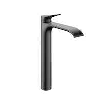 Hansgrohe Vivenis - Umyvadlová baterie s výpustí, EcoSmart, CoolStart, kartáčovaný černý chrom 75044340