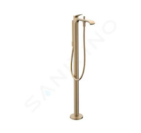 Hansgrohe Vivenis - Vanová baterie do podlahy, s příslušenstvím, kartáčovaný bronz 75445140