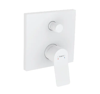 Hansgrohe Vivenis - Vanová baterie pod omítku, 2 výstupy, matná bílá 75415700