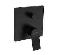 Hansgrohe Vivenis - Vanová baterie pod omítku, 2 výstupy, matná černá 75415670