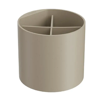 Hansgrohe WallStoris Planet Edition - Držák kartáčků a pasty, béžová 28916210