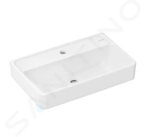 Hansgrohe Xanuia Q - Umyvadlo 60x37 cm, bez přepadu, otvor pro baterii, bílá 60215450