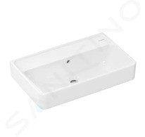 Hansgrohe Xanuia Q - Umyvadlo 60x37 cm, s přepadem, bez otvoru pro baterii, bílá 60214450