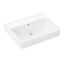 Hansgrohe Xanuia Q - Umyvadlo 60x48 cm, s přepadem, bez otvoru pro baterii, bílá 60244450