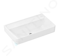 Hansgrohe Xanuia Q - Umyvadlo 65x39 cm, bez přepadu, bez otvoru pro baterii, bílá 60220450