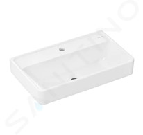 Hansgrohe Xanuia Q - Umyvadlo 65x39 cm, bez přepadu, otvor pro baterii, SmartClean, bílá 61130450