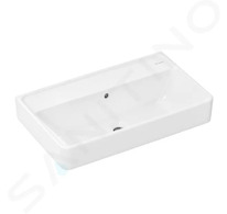 Hansgrohe Xanuia Q - Umyvadlo 65x39 cm, s přepadem, bez otvoru pro baterii, bílá 60218450