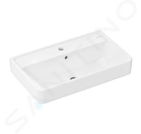 Hansgrohe Xanuia Q - Umyvadlo 65x39 cm, s přepadem, otvor pro baterii, bílá 60617450