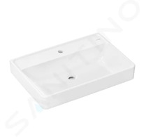 Hansgrohe Xanuia Q - Umyvadlo 70x48 cm, bez přepadu, otvor pro baterii, bílá 60223450