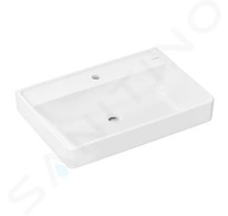 Hansgrohe Xanuia Q - Umyvadlo 70x48 cm, bez přepadu, otvor pro baterii, SmartClean, bílá 61134450