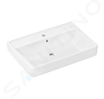 Hansgrohe Xanuia Q - Umyvadlo 70x48 cm, s přepadem, otvor pro baterii, SmartClean, bílá 61132450