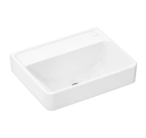 Hansgrohe Xanuia Q - Umývátko 50x39 cm, bez přepadu, bez otvoru pro baterii, SmartClean, bílá 61145450