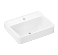 Hansgrohe Xanuia Q - Umývátko 50x39 cm, bez přepadu, otvor pro baterii, bílá 60233450