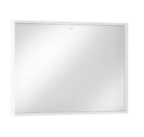 Hansgrohe Xarita E - Zrcadlo s LED osvětlením a vyhříváním, 100x70 cm, IR senzor, matná bílá 54995700