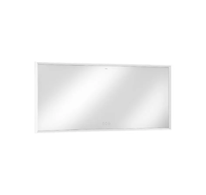 Hansgrohe Xarita E - Zrcadlo s LED osvětlením a vyhříváním, 160x70 cm, dotykový senzor, matná bílá 54983700