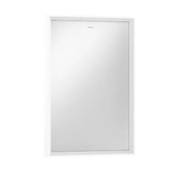Hansgrohe Xarita E - Zrcadlo s LED osvětlením a vyhříváním, 50x70 cm, IR senzor, matná bílá 54998700