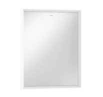 Hansgrohe Xarita E - Zrcadlo s LED osvětlením a vyhříváním, 60x70 cm, IR senzor, matná bílá 54997700