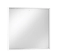 Hansgrohe Xarita E - Zrcadlo s LED osvětlením a vyhříváním, 80x70 cm, IR senzor, matná bílá 54996700