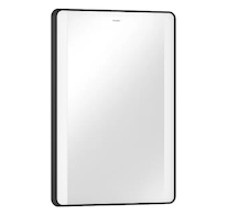 Hansgrohe Xarita Lite Q - Zrcadlo s LED osvětlením, 70x50 cm, matná černá 54961670