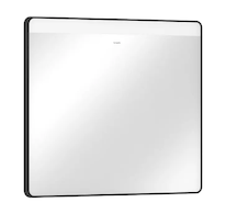 Hansgrohe Xarita Lite Q - Zrcadlo s LED osvětlením, 70x80 cm, matná černá 54958670