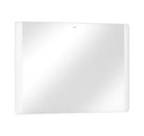 Hansgrohe Xarita Lite Q - Zrcadlo s LED osvětlením a vyhříváním, 70x100 cm, IR senzor, matná bílá 54977700