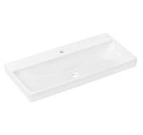Hansgrohe Xelu Q - Umyvadlo, 100x48 cm, bez přepadu, otvor pro baterii, bílá 60321450