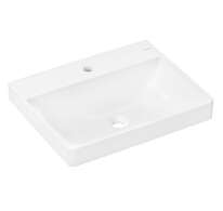 Hansgrohe Xelu Q - Umyvadlo, 60x48 cm, bez přepadu, otvor pro baterii, bílá 60317450