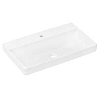 Hansgrohe Xelu Q - Umyvadlo, 80x48 cm, bez přepadu, otvor pro baterii, bílá 60318450