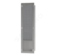 Hansgrohe XtraStoris Original - Podomítkový zásobník toaletního papíru, kartáčovaná ocel 56058800