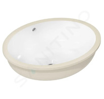 Hansgrohe Xuniva D - Umyvadlo zápustné, 45x35 cm, s přepadem, SmartClean, bílá 61048450