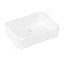Hansgrohe Xuniva Q - Umyvadlo na desku, 55x40 cm, bez přepadu, bílá 60168450