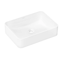 Hansgrohe Xuniva Q - Umyvadlo na desku, 55x40 cm, bez přepadu, bílá 60168450