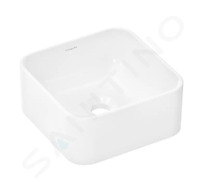 Hansgrohe Xuniva Q - Umývátko na desku, 30x30 cm, bez přepadu, bílá 60167450