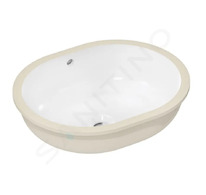 Hansgrohe Xuniva U - Umyvadlo zápustné, 45x35 cm, s přepadem, SmartClean, bílá 61050450