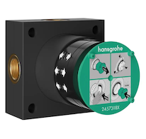 Hansgrohe  - Základní těleso pro horní sprchu, pro 2 spotřebiče 24573180