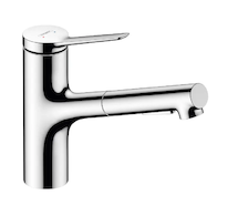 Hansgrohe Zesis M33 - Dřezová baterie 150, s výsuvnou sprškou, chrom 74800000
