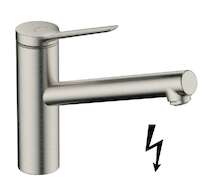 Hansgrohe Zesis M33 - Dřezová baterie, vzhled nerezu 74806800