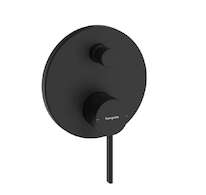 Hansgrohe Zesis S - Baterie pod omítku, pro 2 spotřebiče, matná černá 74415670