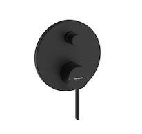 Hansgrohe Zesis S - Baterie pod omítku, pro 2 spotřebiče, matná černá 74416670