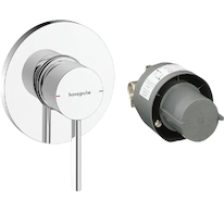 Hansgrohe Zesis S - Sprchová baterie pod omítku, s tělesem, chrom 74618000