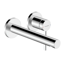 Hansgrohe Zesis S - Umyvadlová baterie pod omítku, s výpustí, 2-otvorová instalace, EcoSmart+, chrom 74750000