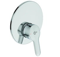 Ideal Standard Alpha - Baterie pod omítku, s tělesem, chrom A7184AA