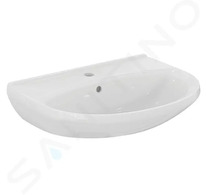 Ideal Standard Alpha - Umyvadlo, 60x46 cm, s přepadem, otvor pro baterii, bílá R027401